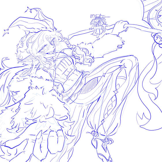 Oc sketch collab - Feb14, 2024